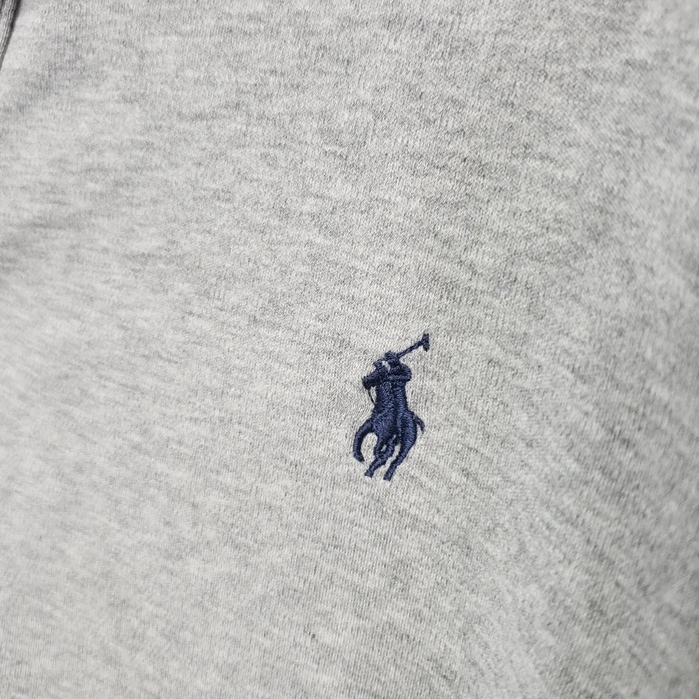 Polo Ralph Lauren Polo Shirt Gray and Navy Size Extra Large